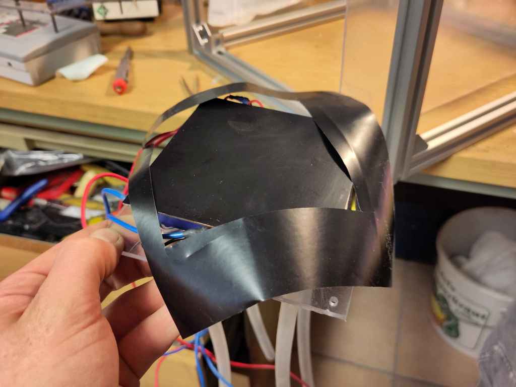 KUPFERPLATTE BESCHICHTEN