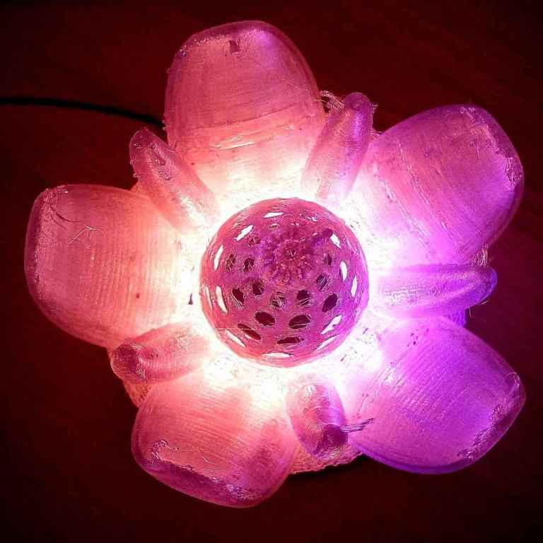 Schwebende Lampe Oben