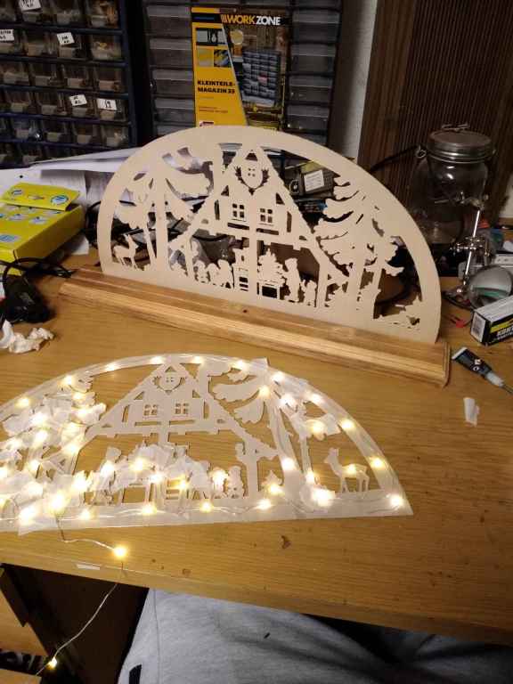 Lichter installieren